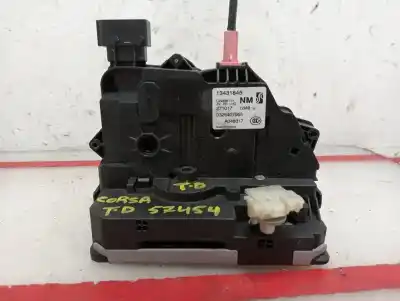 Автозапчасти б/у замок задней правой двери за opel corsa e design line ссылки oem iam 13431845  871829 Автозапчасти б/у замок задней правой двери за opel corsa e design line ссылки oem iam 13431845  871829