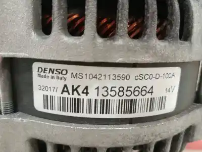 Pezzo di ricambio per auto di seconda mano alternatore per opel corsa e design line riferimenti oem iam 13585664  871837 Pezzo di ricambio per auto di seconda mano alternatore per opel corsa e design line riferimenti oem iam 13585664  871837