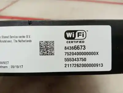 Автозапчасти б/у электронный модуль за opel corsa e design line ссылки oem iam 84366673  872547 Автозапчасти б/у электронный модуль за opel corsa e design line ссылки oem iam 84366673  872547