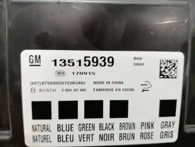 Pezzo di ricambio per auto di seconda mano modulo elettronico per opel corsa e design line riferimenti oem iam 13515939  872546 Pezzo di ricambio per auto di seconda mano modulo elettronico per opel corsa e design line riferimenti oem iam 13515939  872546