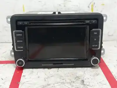 Piesă de schimb auto la mâna a doua SISTEM AUDIO / CD RADIO CASETOFON pentru VOLKSWAGEN TIGUAN (5N2)  Referințe OEM IAM 3C8035195F  