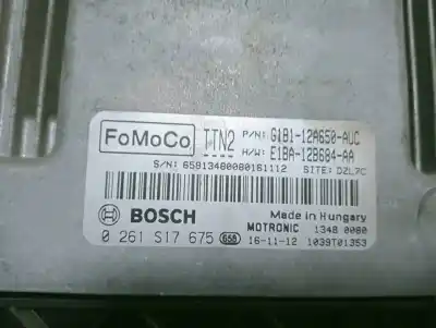 Second-hand car spare part ecu engine control for ford fiesta (ccn) trend oem iam references g1b112a650auc  