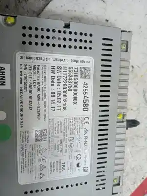 Peça sobressalente para automóvel em segunda mão display gps / multimídia por opel corsa e edition ecoflex referências oem iam 42554580  875643