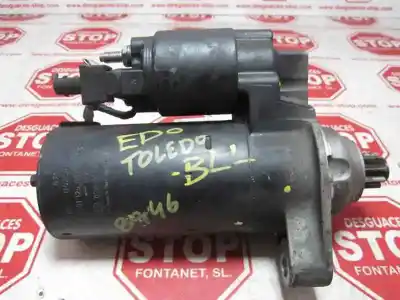 Second-hand car spare part starter motor for seat toledo (1m2) signo oem iam references 02a911023s  541871