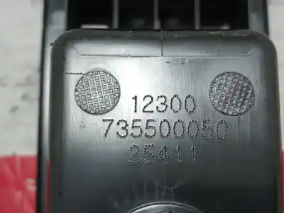 Автозапчасти б/у выключатель левого переднего окна за fiat punto (199) easy ссылки oem iam 735500050  877829