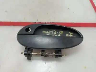 Second-hand car spare part exterior left front door handle for daewoo matiz se oem iam references 96314596