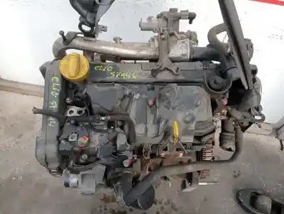 Second-hand car spare part complete engine for renault clio iii confort dynamique oem iam references k9kt7  