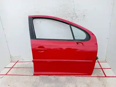 Tweedehands auto-onderdeel Rechts Voordeur voor PEUGEOT 207 9HX(DV6ATED4) OEM IAM-referenties   