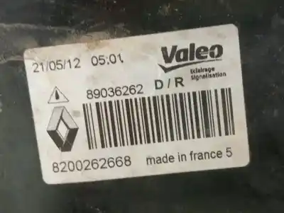 Автозапчасти б/у правый задний фонарь за renault laguna ii (bg0) confort dynamique ссылки oem iam 8200262668  