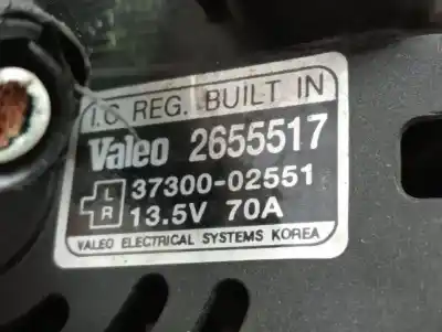 Piesă de schimb auto la mâna a doua alternator pentru kia picanto 1.1 cat referințe oem iam 3730002551  882176