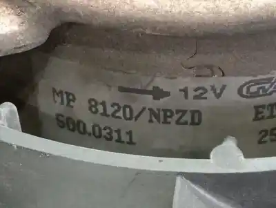 Pezzo di ricambio per auto di seconda mano elettroventola per smart forfour básico (80kw) riferimenti oem iam mp8120npzd  