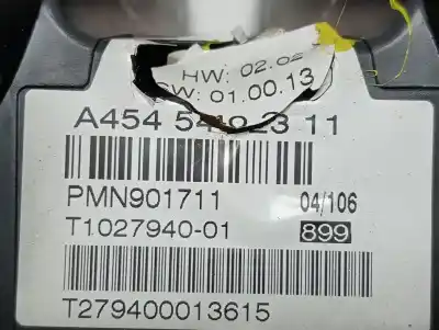 Pezzo di ricambio per auto di seconda mano pannello degli strumenti per smart forfour básico (80kw) riferimenti oem iam a4545402311  884766