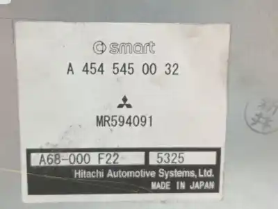 Pezzo di ricambio per auto di seconda mano centralina di sterzo per smart forfour básico (80kw) riferimenti oem iam a4545450032  