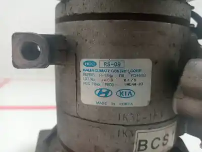 Автозапчастина б/у компресор кондиционера для hyundai i10 basis посилання на oem iam f500qadaa03  882583