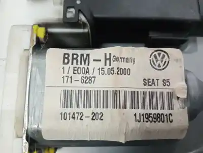 Автозапчастина б/у регулятор вікна передній лівий для seat toledo (1m2) signo посилання на oem iam 1j1959801c  886502