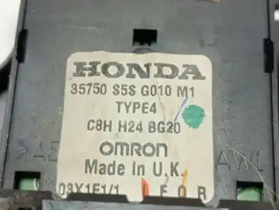 Автозапчасти б/у выключатель левого переднего окна за honda civic berlina 3 (ep1/2) 1.4i s ссылки oem iam 35750s5sg010m1  881778
