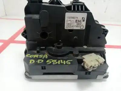 Автозапчастина б/у замок передній праві двері для opel corsa d selective посилання на oem iam 13258274  