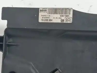 Second-hand car spare part radiator cooling fan for opel corsa d selective oem iam references 13263552  