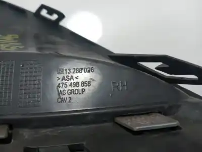 Pezzo di ricambio per auto di seconda mano griglia paraurti destra per opel corsa d selective riferimenti oem iam 13286026  886324
