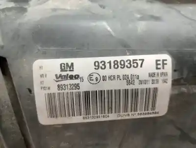 Peça sobressalente para automóvel em segunda mão farol / farolim esquerdo por opel corsa d cosmo referências oem iam 93189357ef  