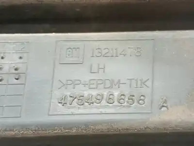 Pièce détachée automobile d'occasion grille de pare-chocs gauche pour opel corsa d cosmo références oem iam 13211478  