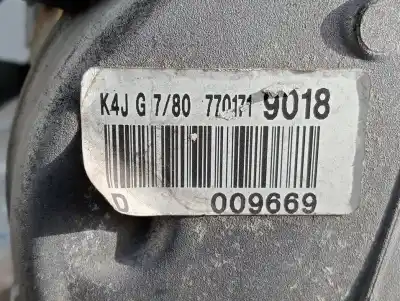 Second-hand car spare part complete engine for renault clio iii imusic confort dynamique oem iam references k4j780  890210
