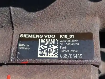 Second-hand car spare part complete engine for ford transit connect (tc7) furgón (2006->) oem iam references r3pa  889949