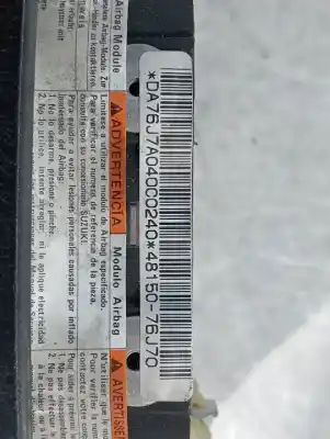 Автозапчасти б/у комплект подушки безопасности за suzuki jimny sn (fj) techo metálico ссылки oem iam 3891084a10  