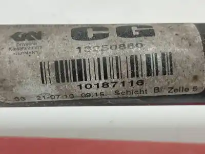 Tweedehands auto-onderdeel transmissie links voor voor opel astra j berlina 5p a14xer oem iam-referenties 13250860  