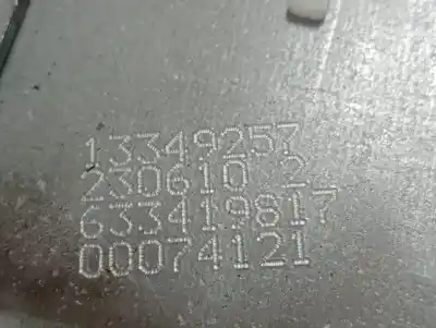 Автозапчастина б/у важіль ручного гальма для opel astra j berlina 5p a14xer посилання на oem iam 13349257  