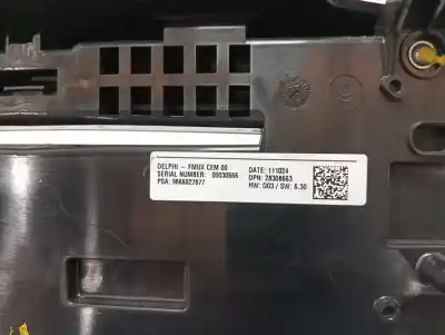 Peça sobressalente para automóvel em segunda mão comando de sofagem (chauffage / ar condicionado) por citroen ds4 design referências oem iam 96660278877  891561