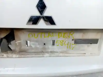 Second-hand car spare part tailgate for mitsubishi outlander (cw0) 2.0 di-d intense oem iam references   