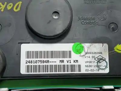 Second-hand car spare part dashboard for dacia dokker ambiance oem iam references 248107594r  