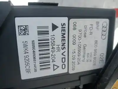 Автозапчасти б/у задний правый стеклорегулятор за seat exeo st (3r5) (2009>) reference ссылки oem iam 8e0959802e  