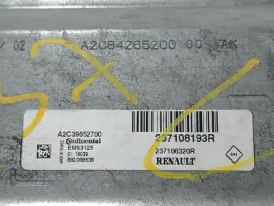 Автозапчасти б/у блок управления двигателем за dacia dokker ambiance ссылки oem iam 237108193r  