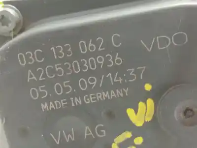 Pièce détachée automobile d'occasion boitier de papillon pour volkswagen golf vi (5k1) caxa références oem iam 03c133062c  