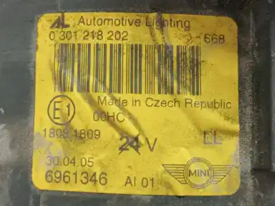 Автозапчастина б/у права фа для mini mini (r50,r53) cooper посилання на oem iam 6961346  