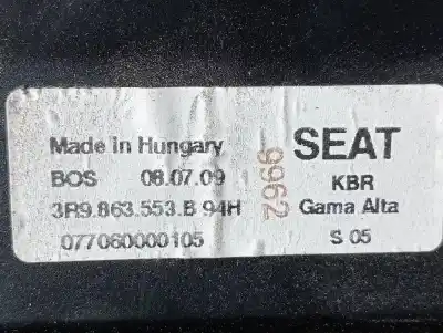 Second-hand car spare part parcel shelf for seat exeo st (3r5) (2009>) reference oem iam references 3r9863553b  