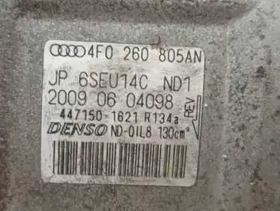 Second-hand car spare part air conditioning compressor for seat exeo st (3r5) (2009>) reference oem iam references 4f0260805an  