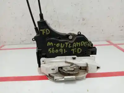 Second-hand car spare part rear right door lock for mitsubishi outlander (cw0) 2.0 di-d cat oem iam references   
