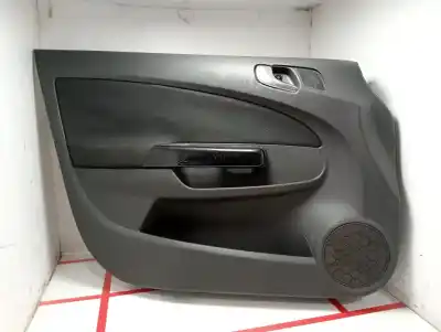 Peça sobressalente para automóvel em segunda mão forra / revestimento da porta dianteira esquerda por opel corsa d cmon referências oem iam 13232902