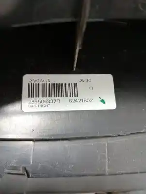 Автозапчасти б/у правый задний фонарь за dacia duster (hs_) 1.2 tce 125 ссылки oem iam 265506837r  