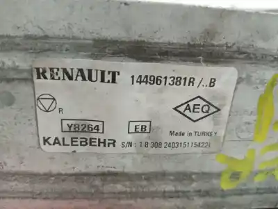 Peça sobressalente para automóvel em segunda mão intercooler por dacia duster (hs_) 1.2 tce 125 referências oem iam 144961381r  