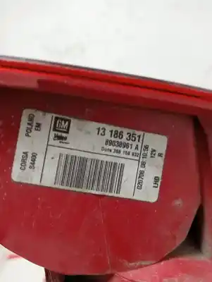 Автозапчастина б/у правий ліхтар для opel corsa d cmon посилання на oem iam 89038961  