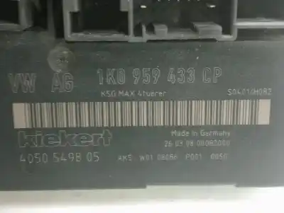 Second-hand car spare part comfort module for seat leon (1p1) reference oem iam references 1k0959433cp  898950