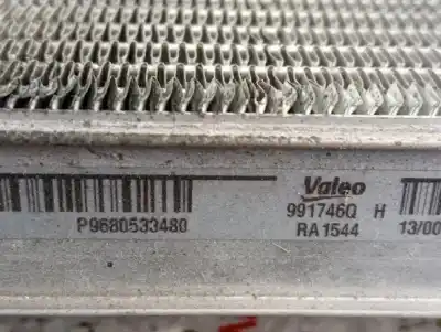 Peça sobressalente para automóvel em segunda mão radiador de água por citroen c4 lim. collection referências oem iam p9680533480  