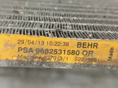 Peça sobressalente para automóvel em segunda mão condensador / radiador de ar condicionado por citroen c4 lim. collection referências oem iam 9682531580  