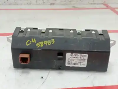 Second-hand car spare part multifunction display for citroen c4 lim. collection oem iam references 9804493780  
