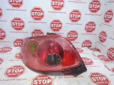 Second-hand car spare part left tailgate light for peugeot 206 cc cc oem iam references   805587