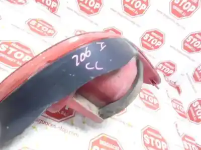 Second-hand car spare part left tailgate light for peugeot 206 cc cc oem iam references   805587